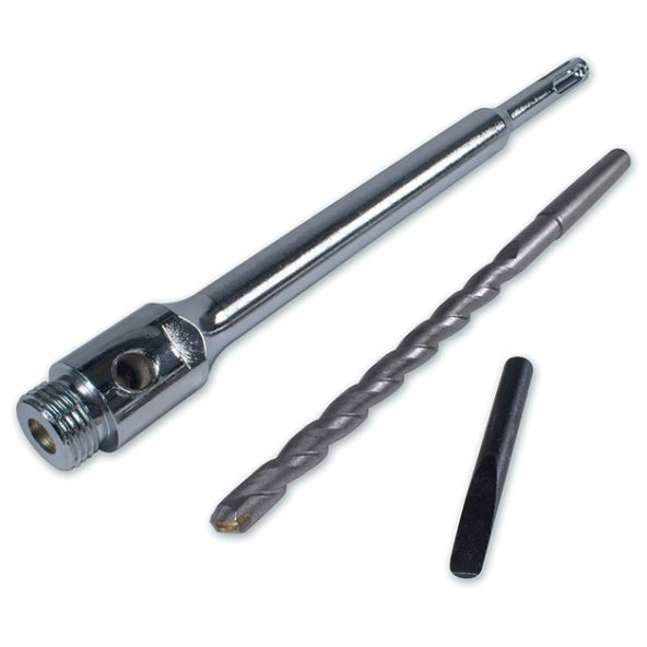 Mexco A10SDSPK250 250mm SDS Adaptor, Drift Key & A-Taper Guide Rod