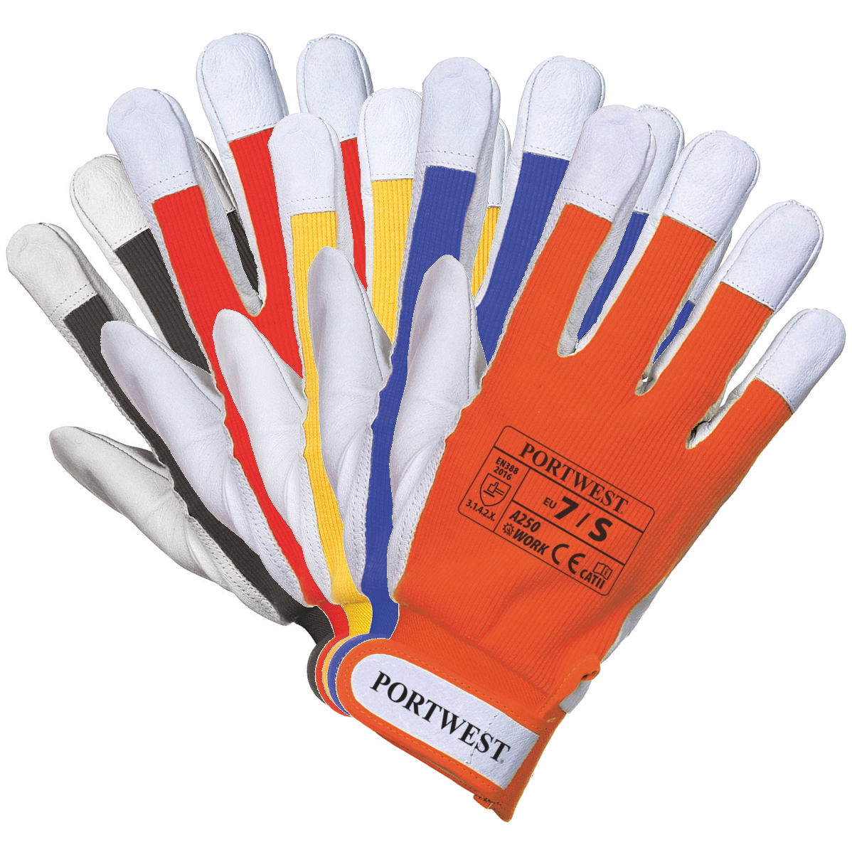Portwest A250 Tergsus Gloves - Suitable for Light Industrial Applications (Pack 12)