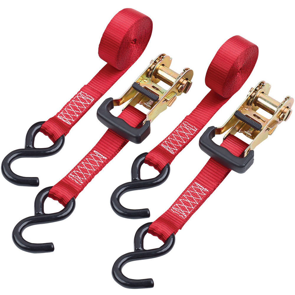 Clarke 1801755 CHT755 3m Heavy Duty Ratcheting Tie Down (Twin Pack)