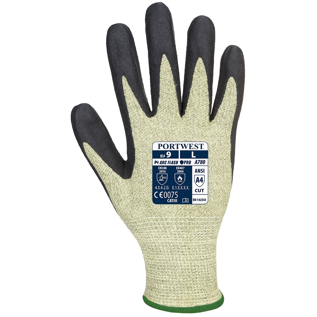 Portwest A780 Arc Grip Specialist Gloves - Green/Black
