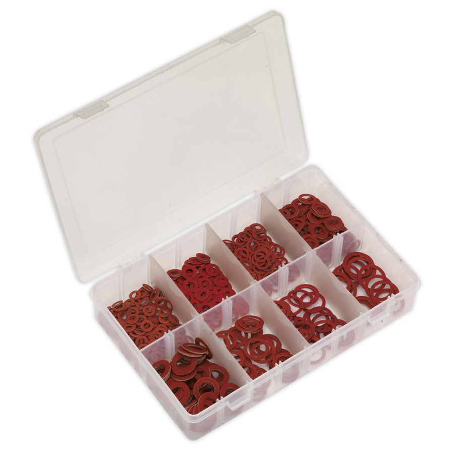 Sealey AB014FW Fibre Washer Assortment 600pc - Metric