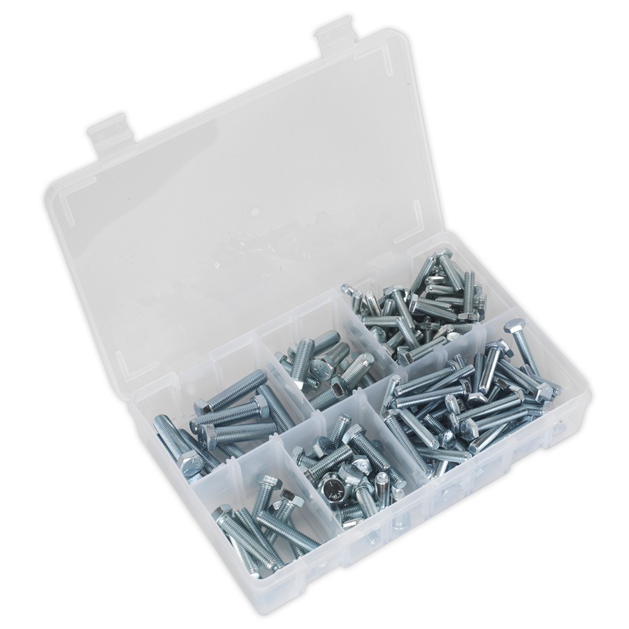 Sealey AB047UNF Setscrew Assortment 144pc 1/4"-3/8"UNF BS 1768