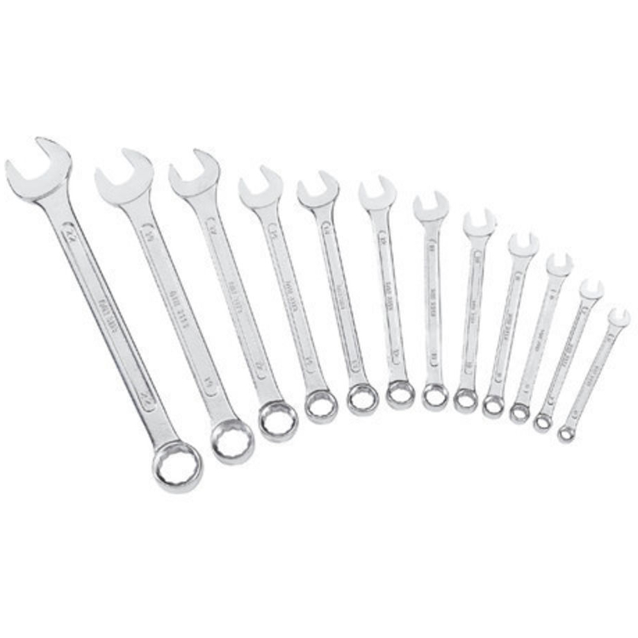 Clarke 1801636 CHT636 12 piece 6 - 22mm Combination Spanner Set