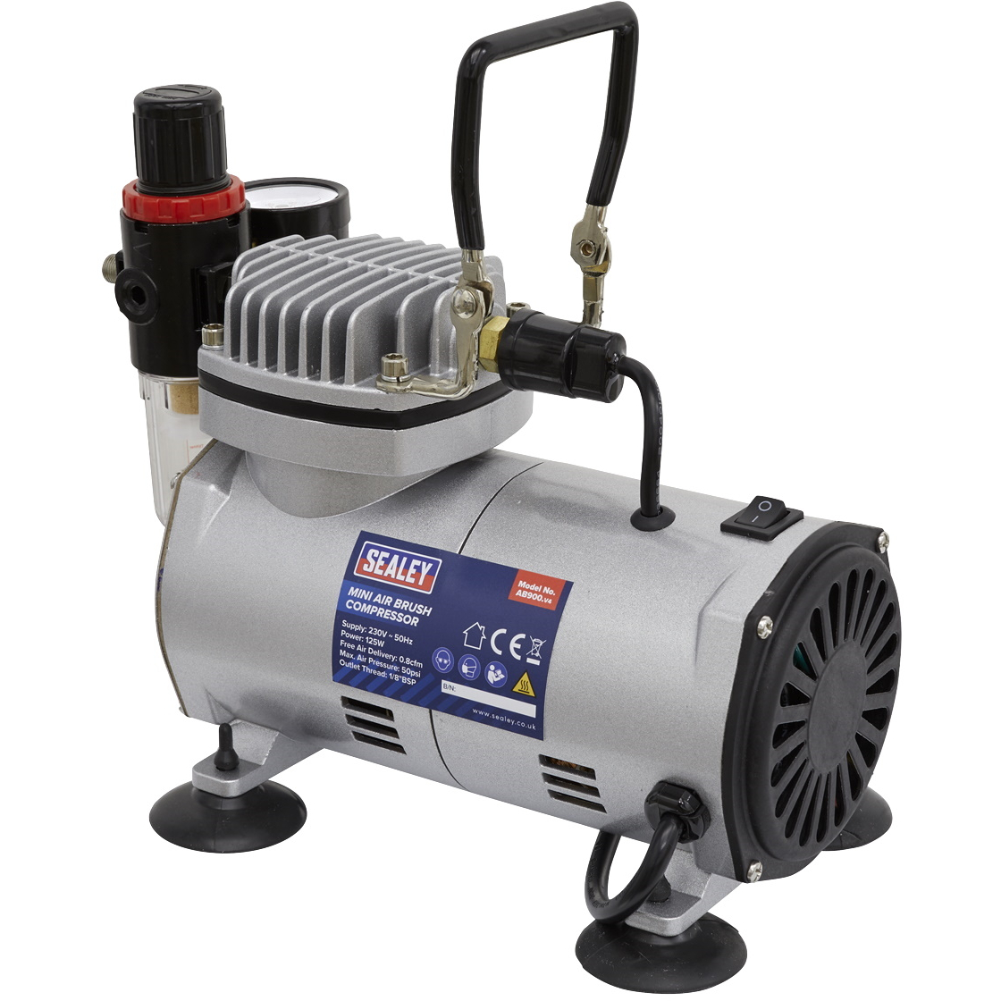Sealey AB900 Mini Air Brush Compressor
