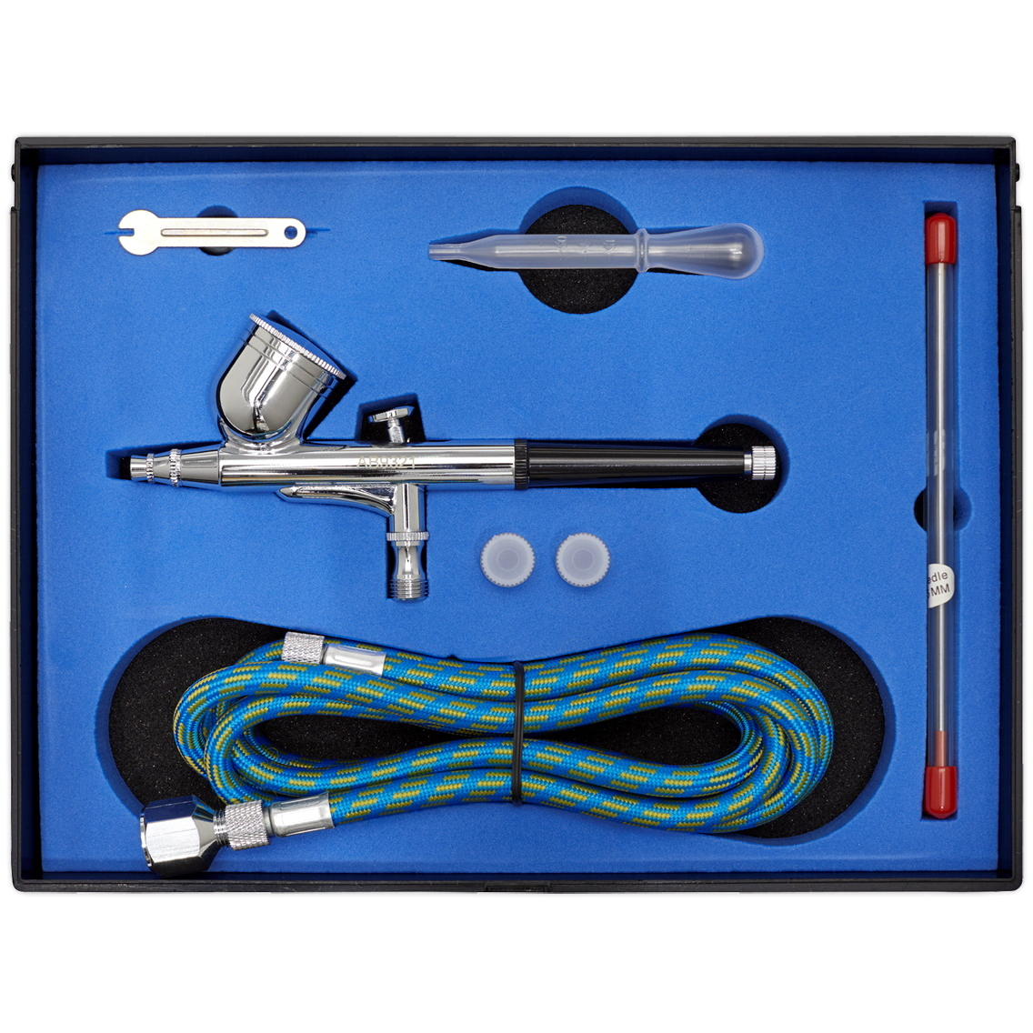 Sealey AB9321 Air Brush Kit Gravity Feed