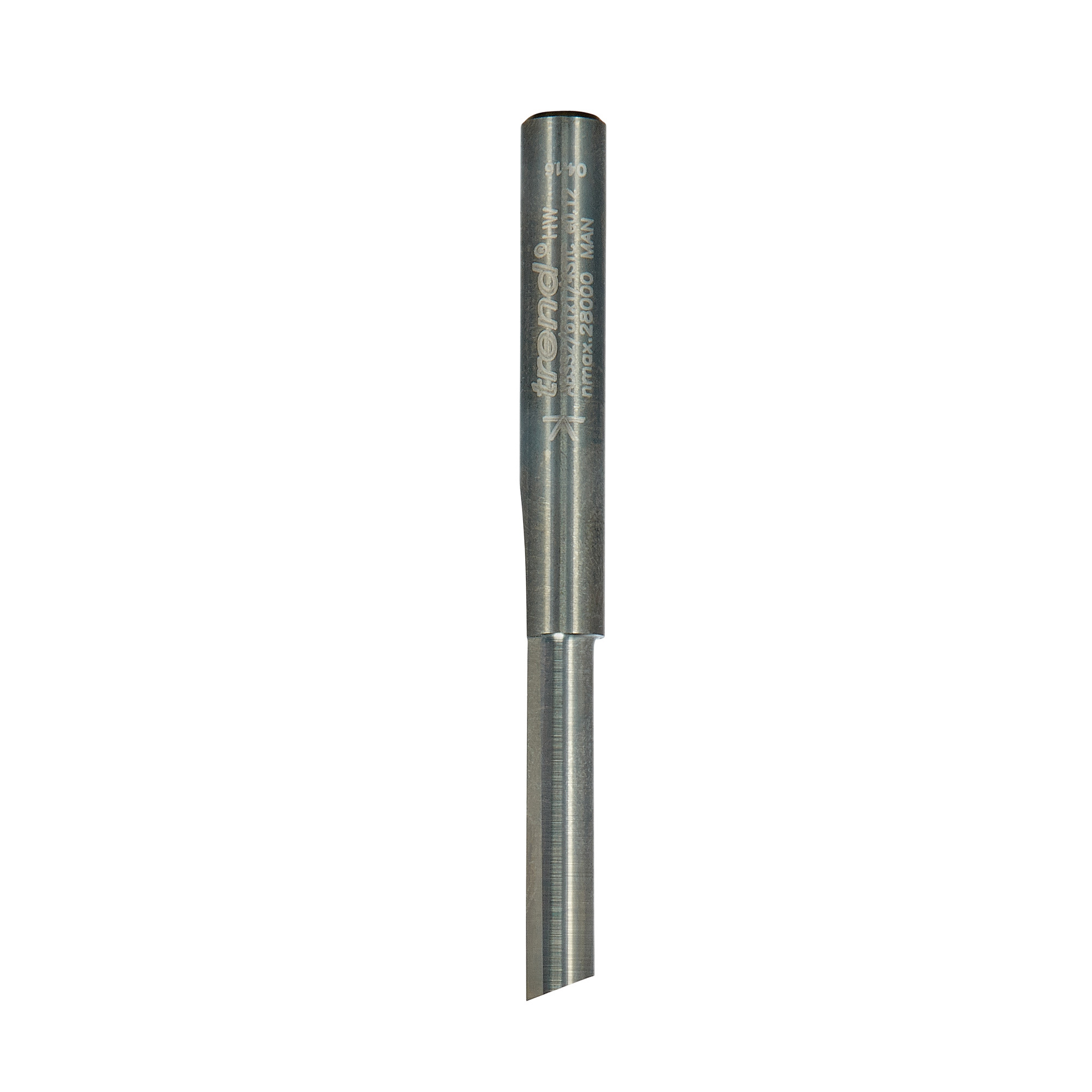 Trend ABSS2/61X1/4STC Single flute cutter for ABS and PVC cutter