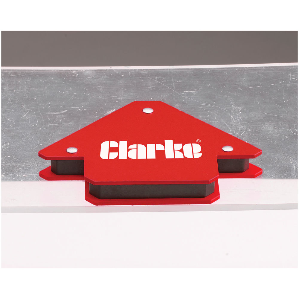 Clarke 1801230 CHT230 3" Magnetic Welding Clamps (Set of 2)