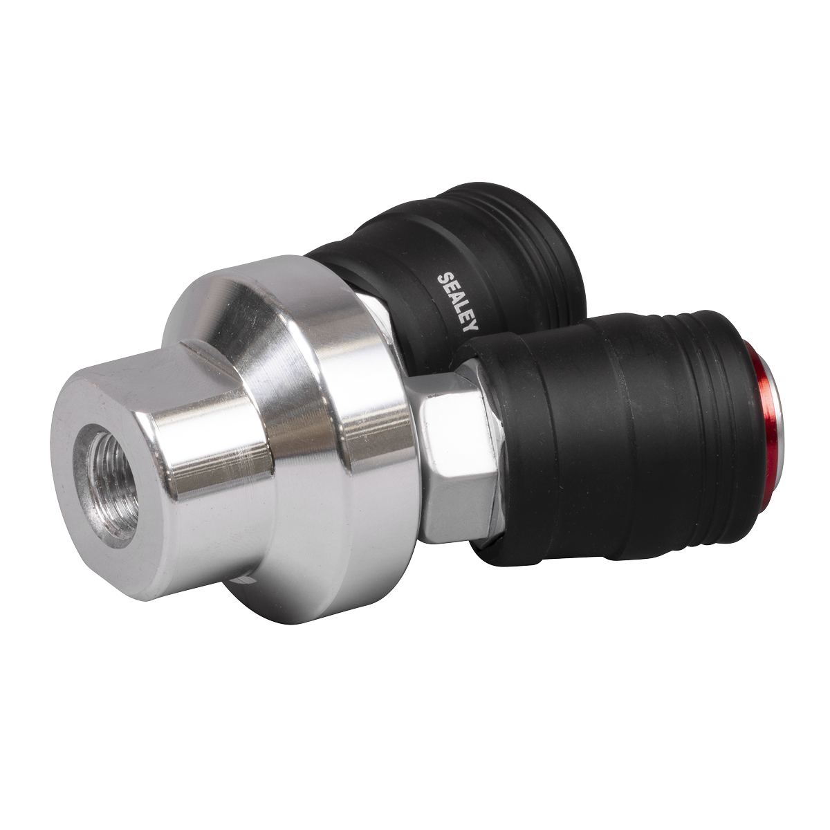 Sealey ACH55 High Flow Twin Coupling Body Female Thread 1/4"BSPT