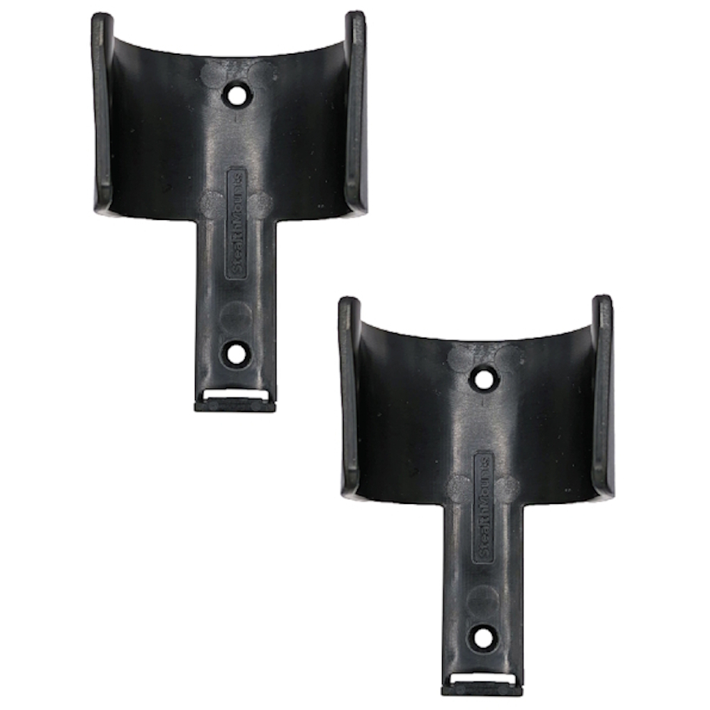 StealthMounts OM-CAN-BLK-2 Black Aerosol Can Holder (2 Pack)
