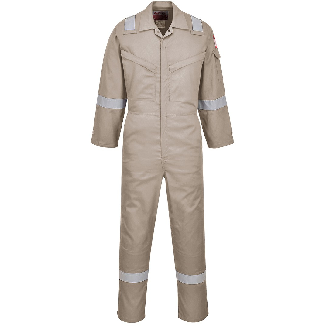 Portwest AF73 Araflame Silver Coverall Flame Resistant