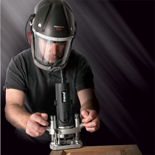 Trend AIR/PRO/ANZ Airshield Pro Respirator AUS/NZ plug 240V - Authorised distributors only