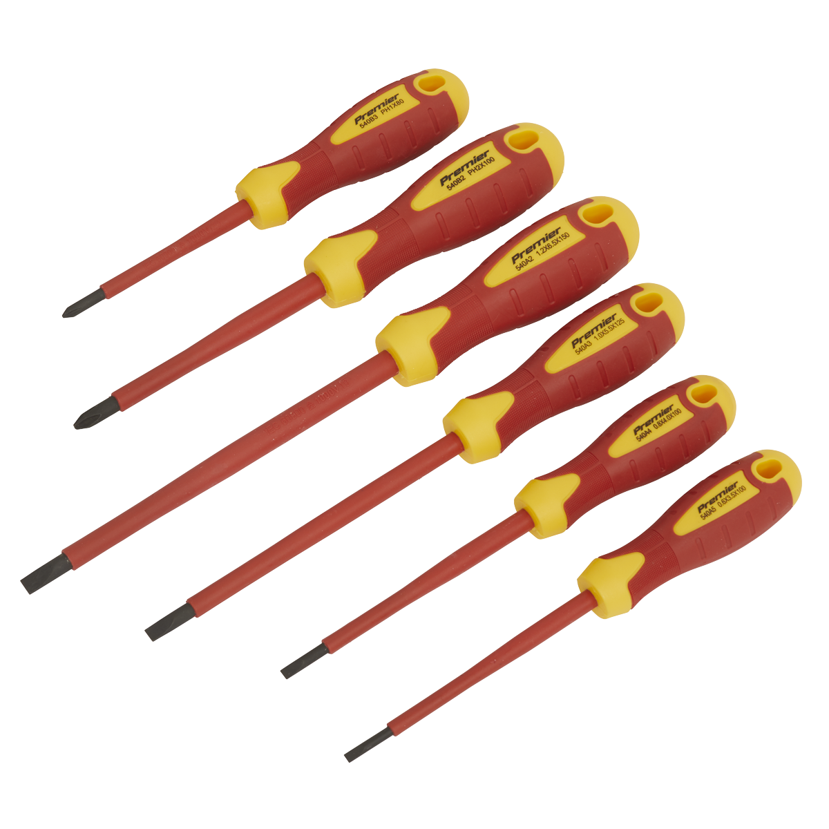 Sealey AK6130 Screwdriver Set 6pc VDE Approved
