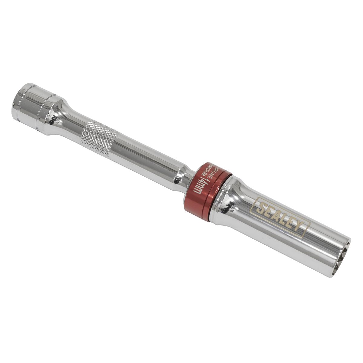 Sealey AK6570 Spark Plug Socket with Universal Joint 14mm 3/8"Sq Drive 12-Point 150mm