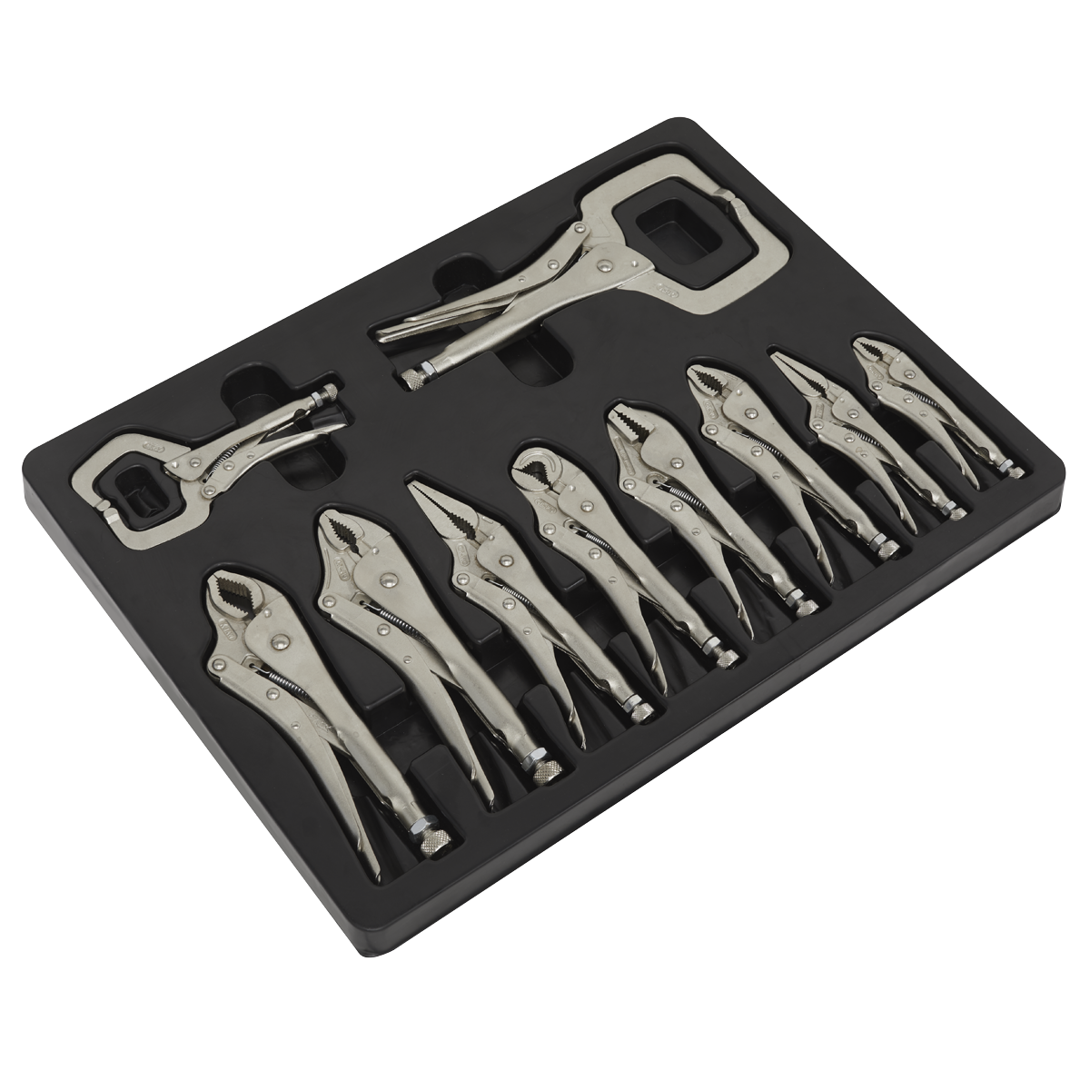Sealey AK6800 Locking Pliers Set 10pc