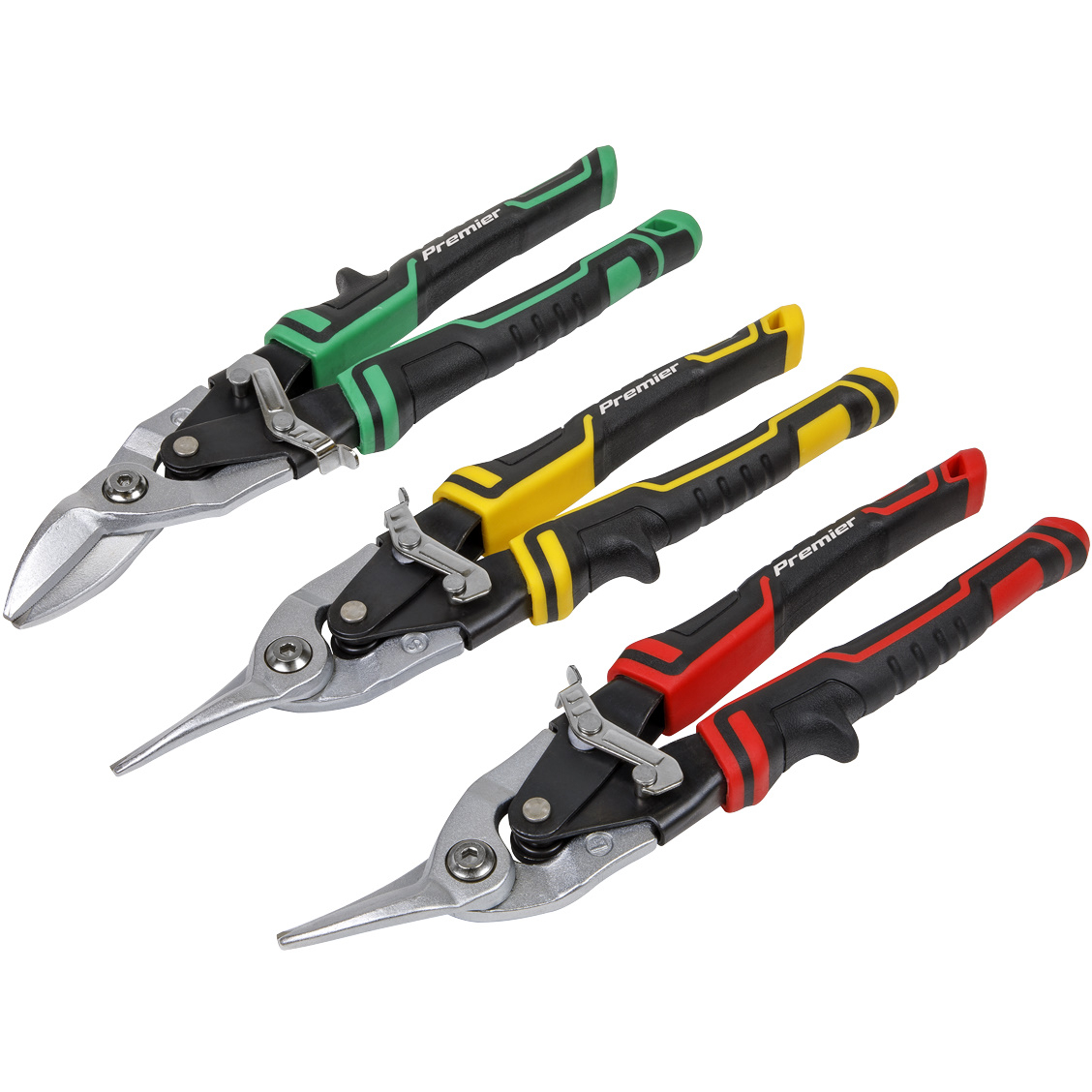 Sealey AK69073 High Leverage Aviation Tin Snip Set 3pc