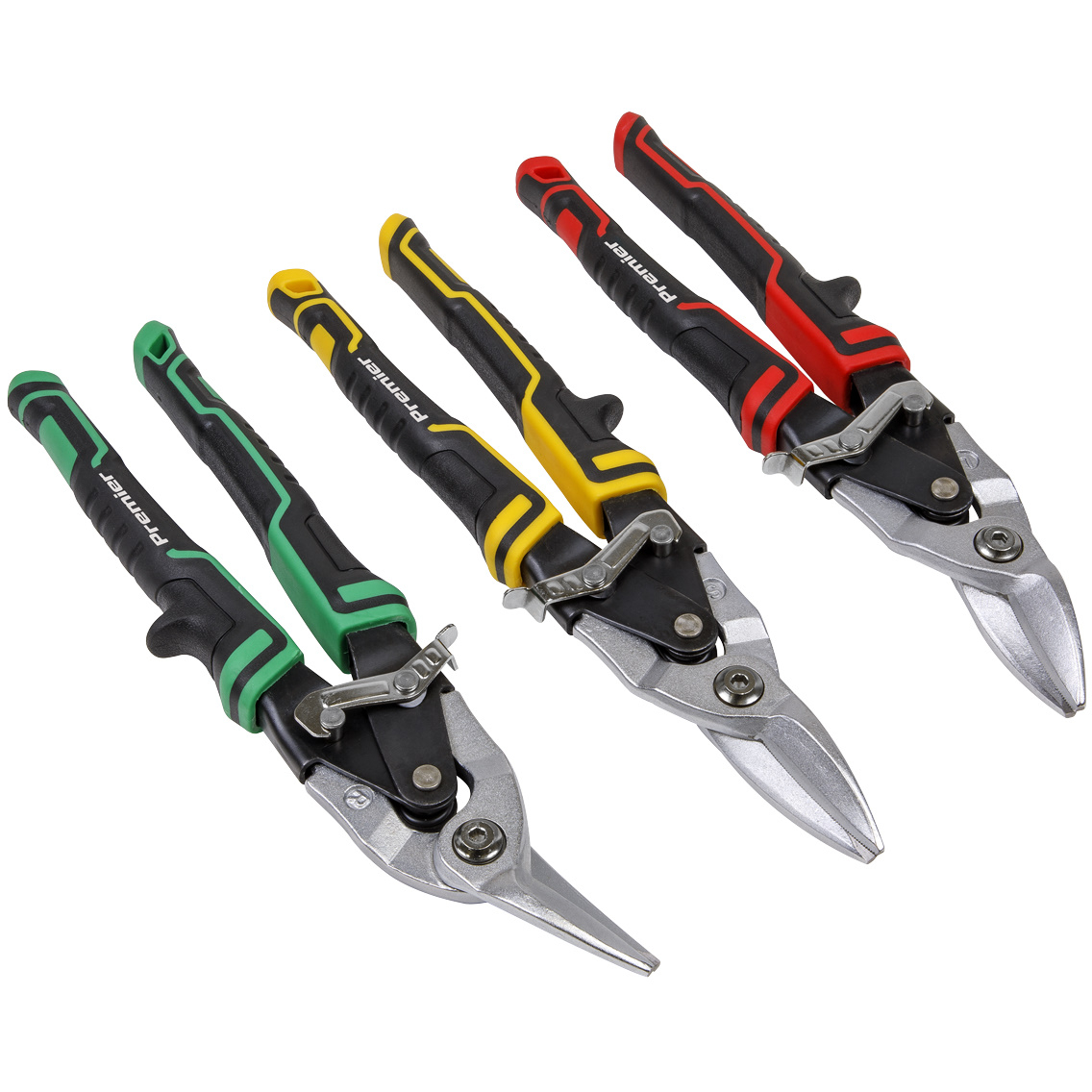 Sealey AK69073 High Leverage Aviation Tin Snip Set 3pc