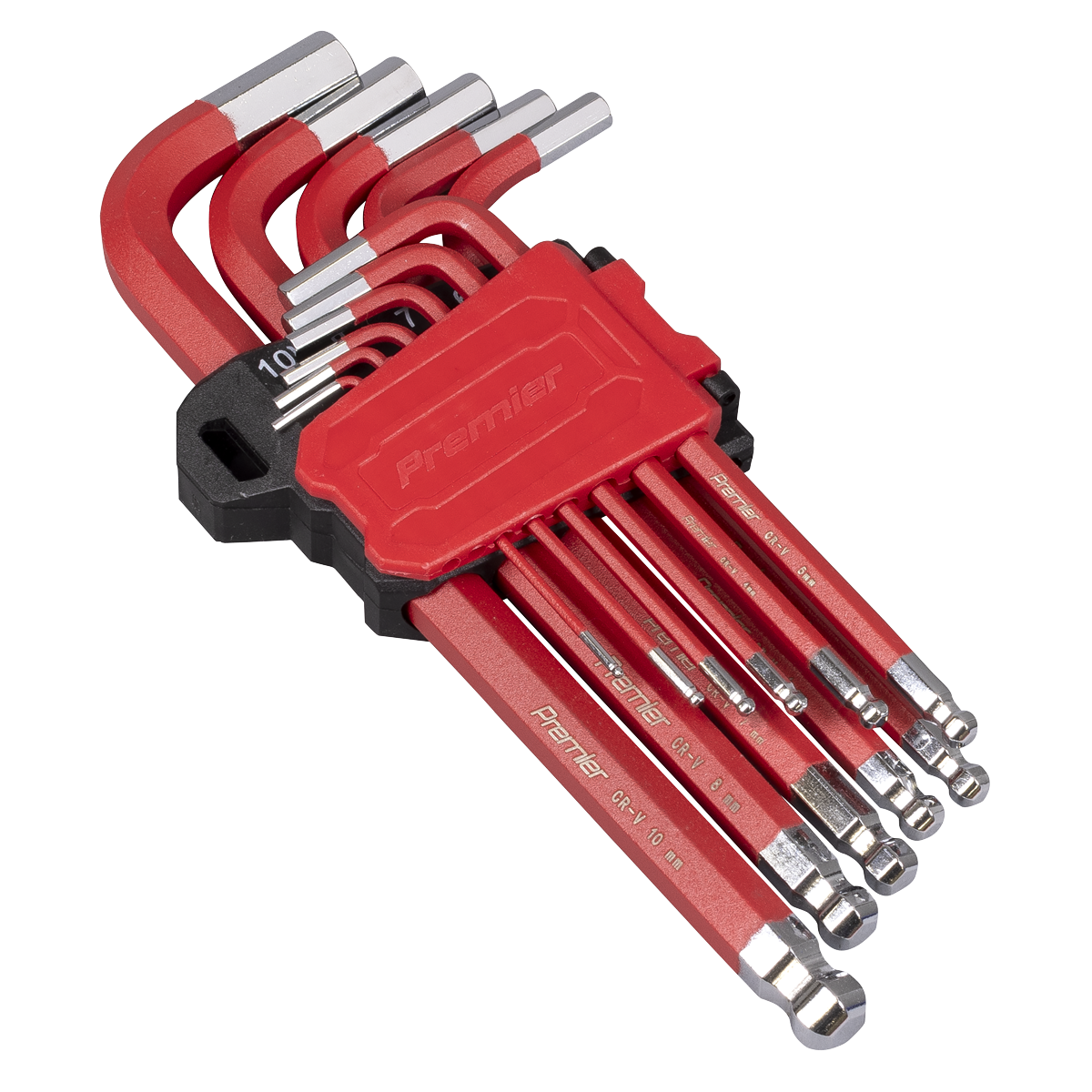 Sealey AK71640 Premier Long Ball-End Hex Key Set 11pc