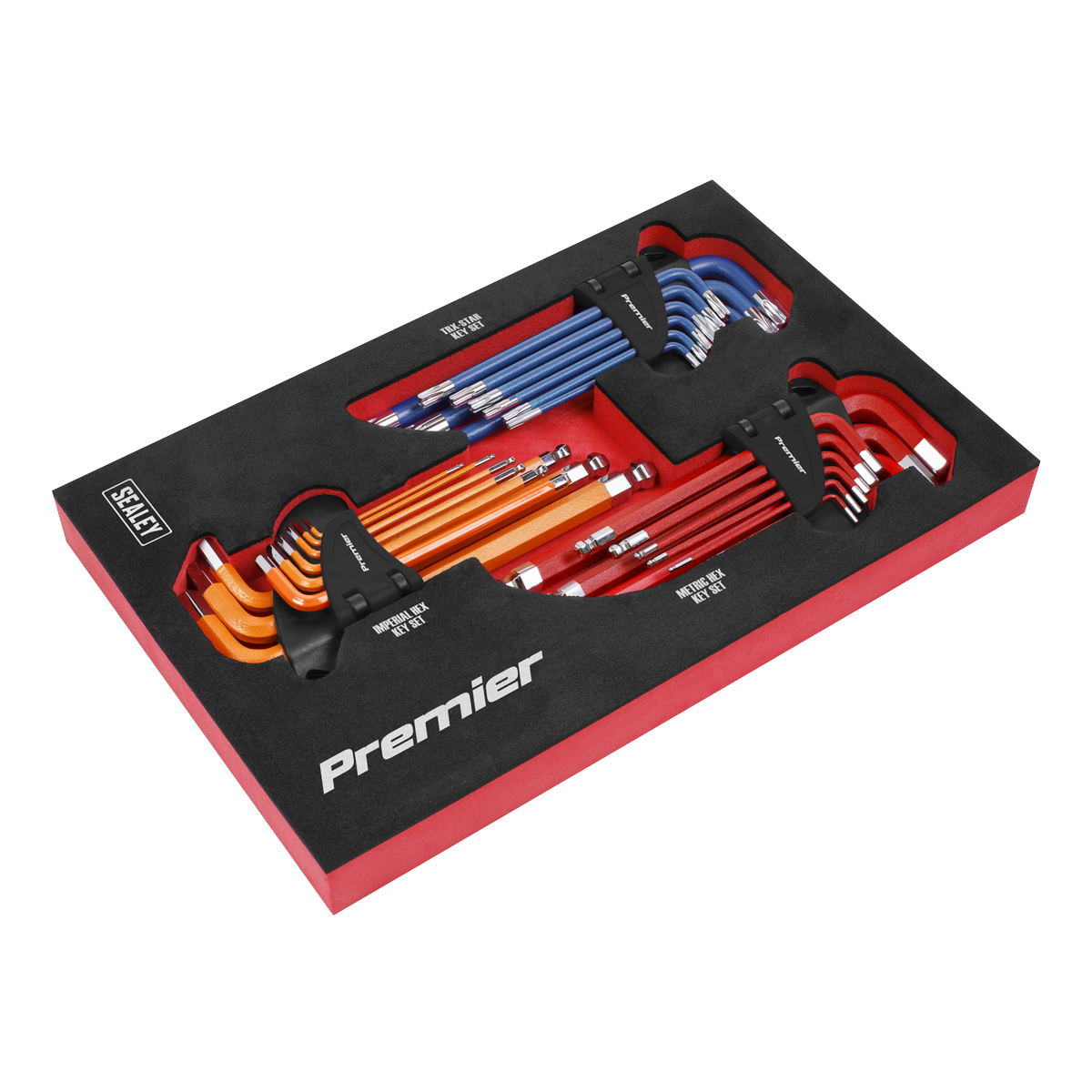 Sealey AK7179 Master Hex Key Set 27pc