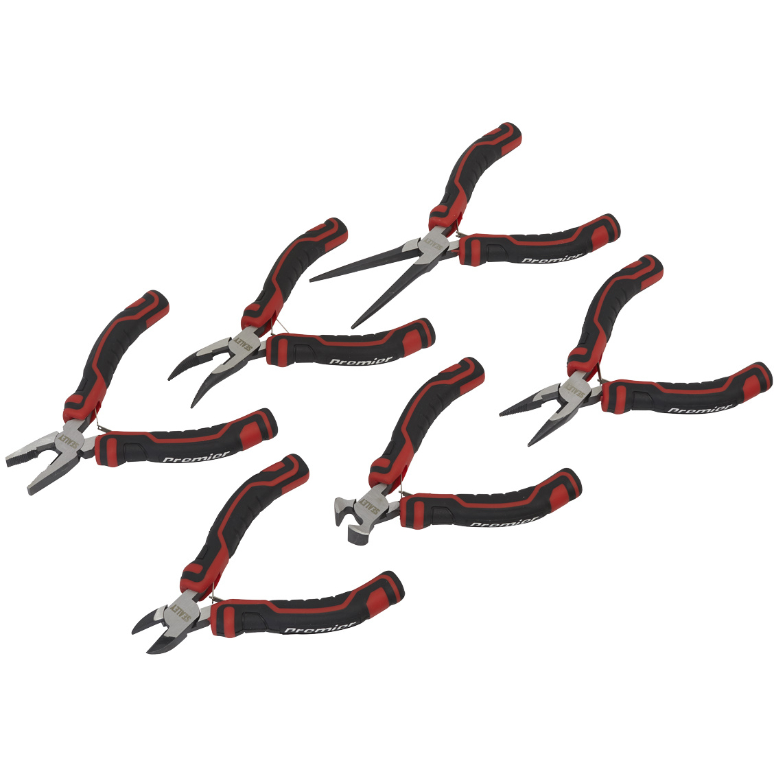 Sealey AK8381 Mini Pliers Set 6 Piece
