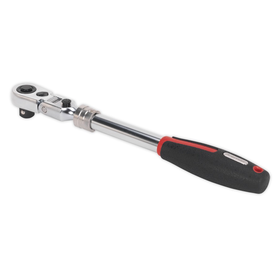 Sealey AK8984 Ratchet Wrench 1/2"Sq Drive Flexi-Head Extendable Platinum Series