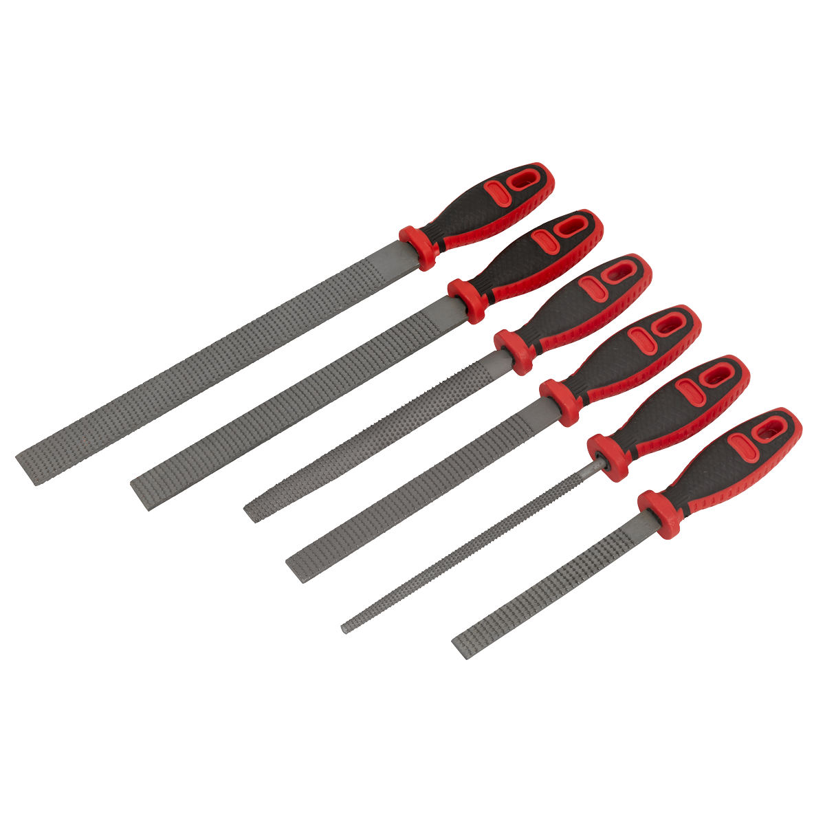Sealey AKR06 Rasp File Set 6pc