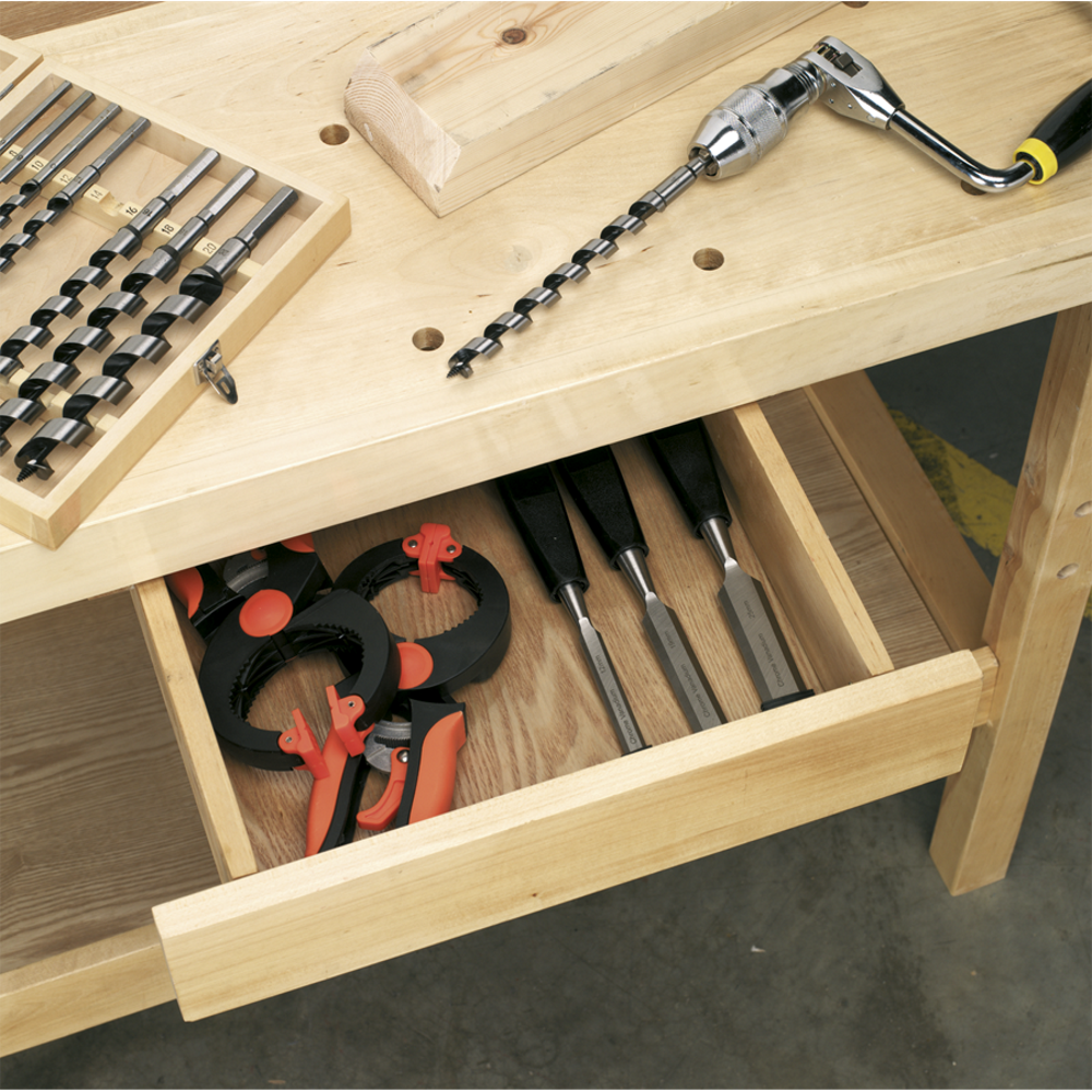 Sealey AP1520 Carpenter's Woodworking Workbench 1520 x 620 x 850mm