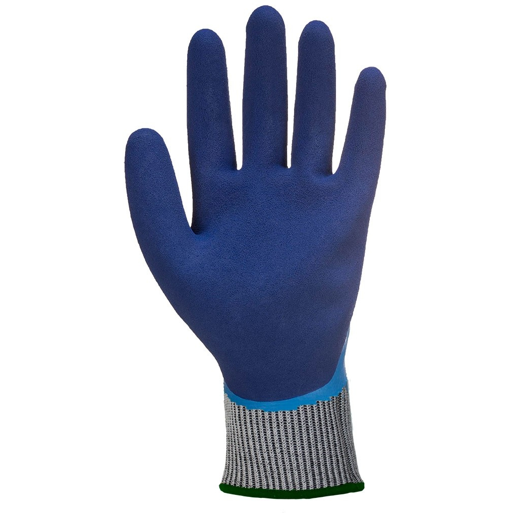 Portwest AP81 Liquid Pro HR Cut Glove Cut Resistant Gloves - Blue