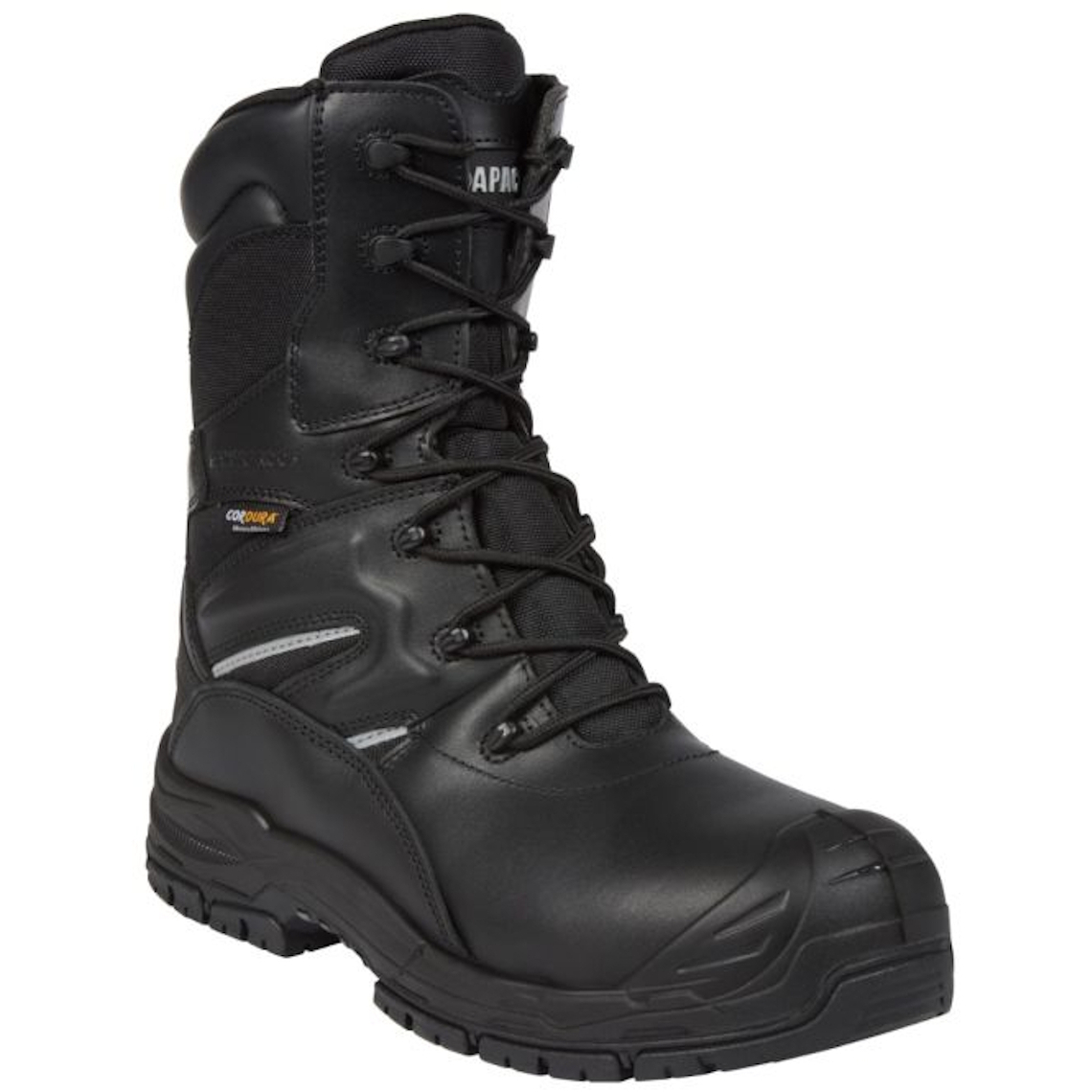 Apache Combat Black High Leg Non Metallic Safety Boot 