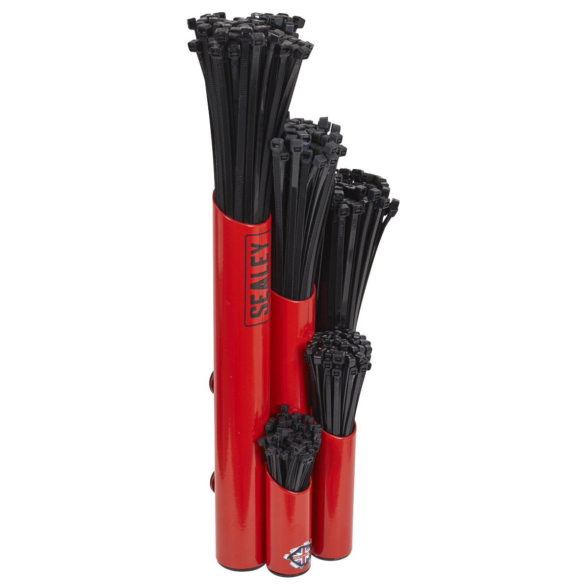 Sealey APCTHRXL Large Magnetic Cable Tie Holder - Red