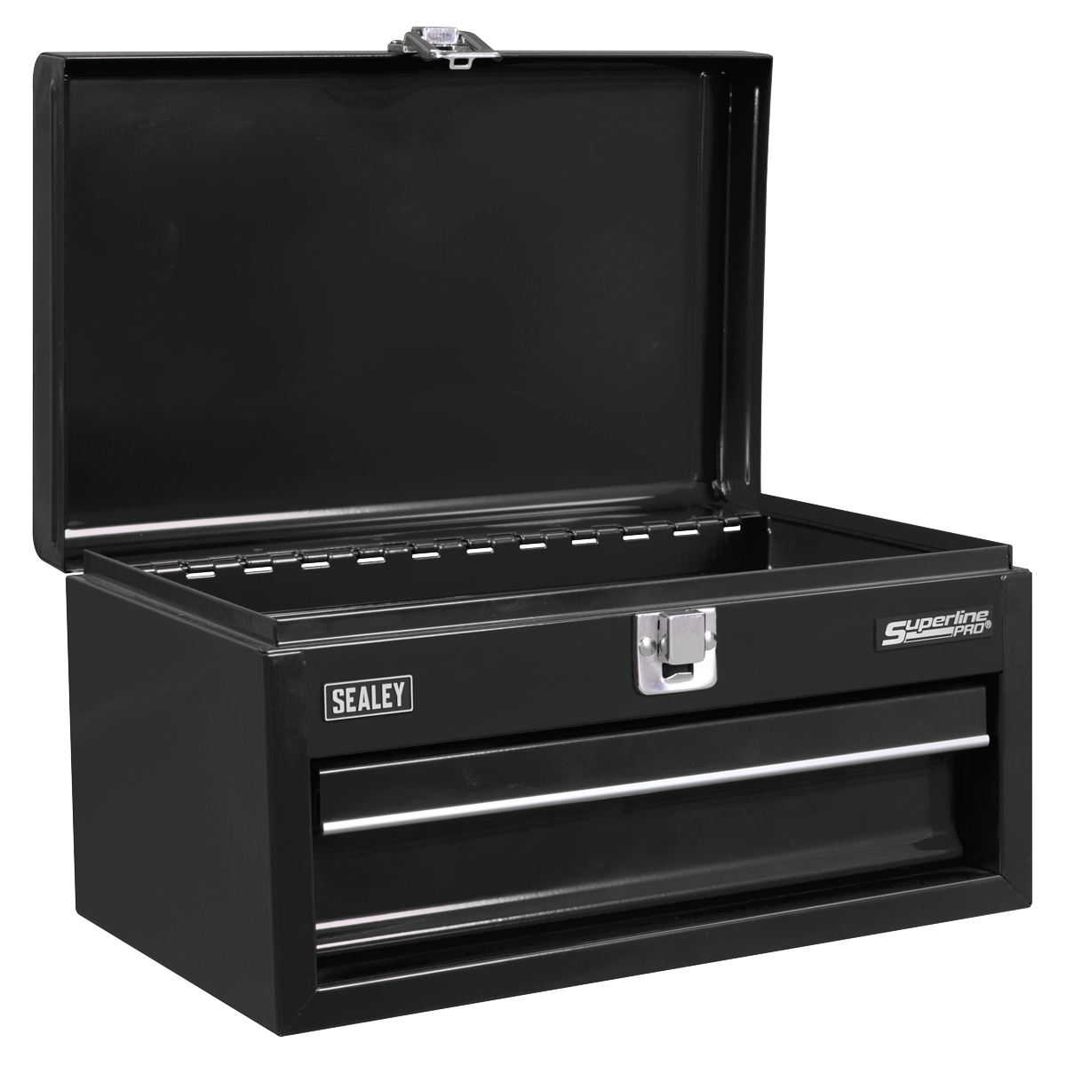 Sealey APMTB2 Superline Pro Mini Toolbox with Drawer - Black