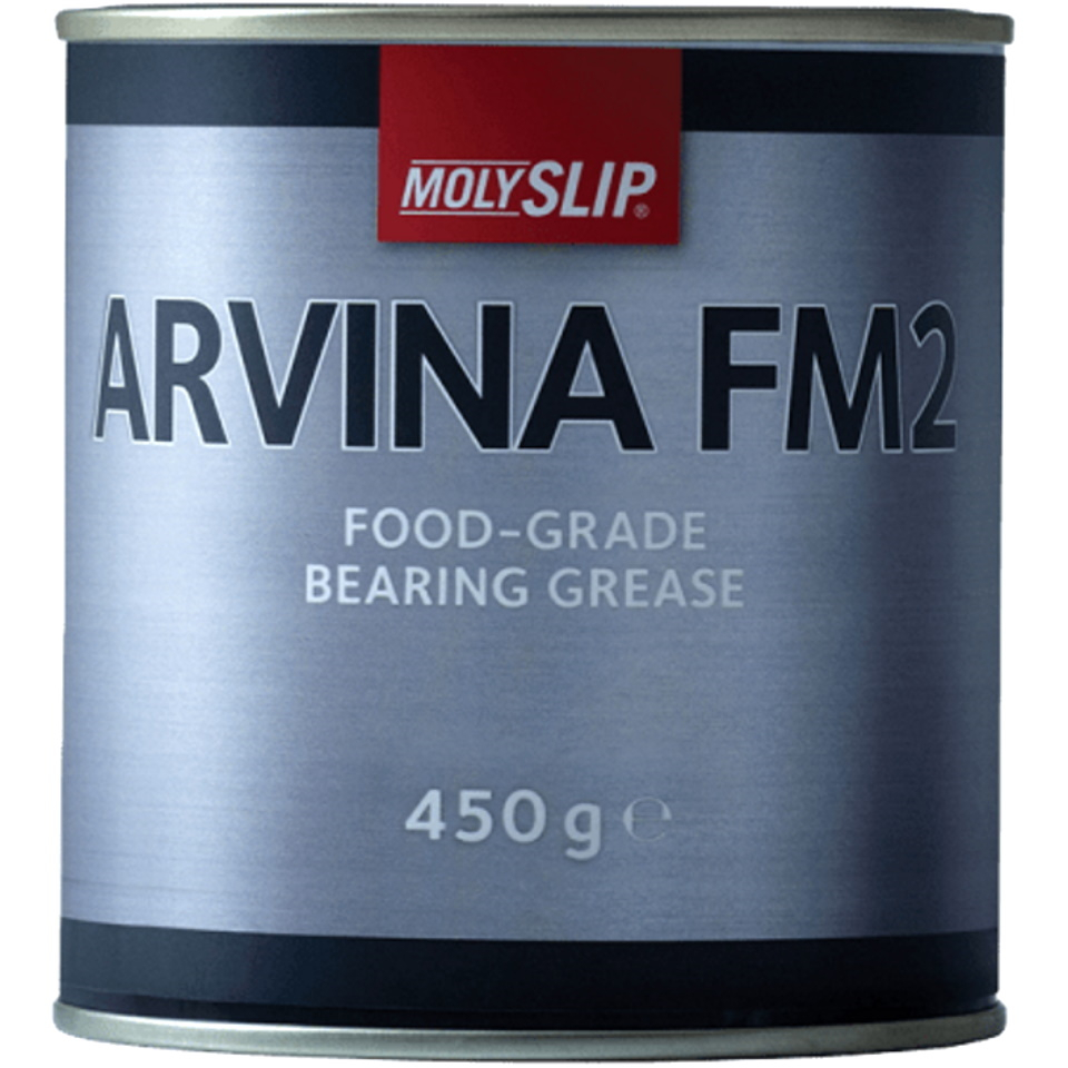 Molyslip M321007 Arvina FM2 Food Bearing Grease 450g Tin (Carton 12)
