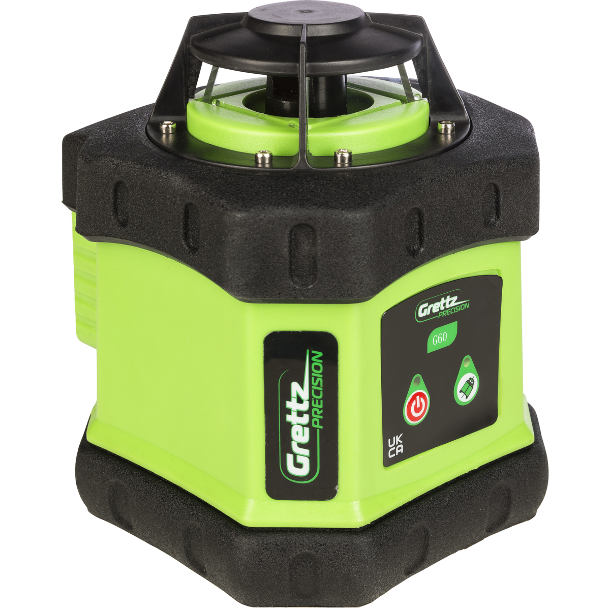 Grettz G60 Red Beam Rotary Laser Level Kit