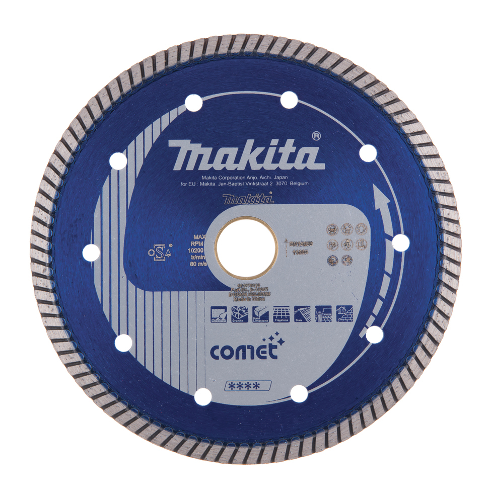 Makita B-13007 Comet 150 22.23 Turbo Rim