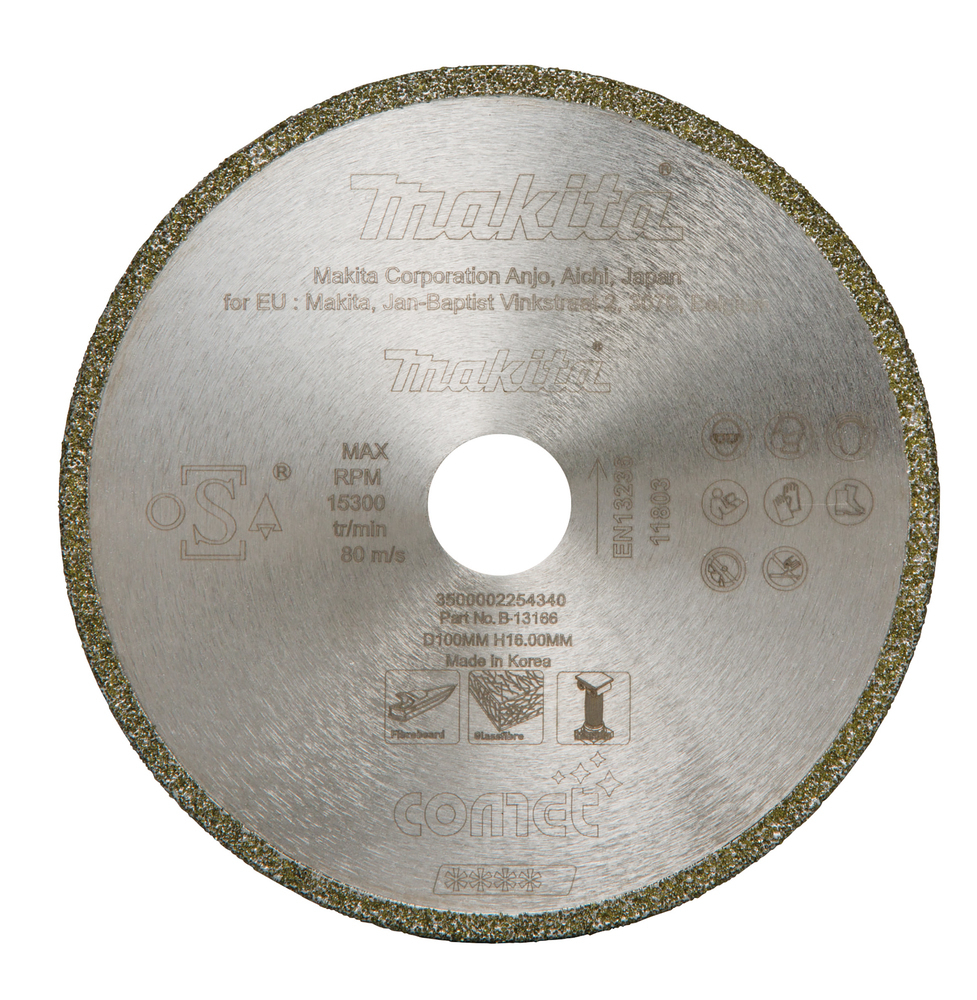 Makita B-13166 Comet 100 16.0 Electroplate