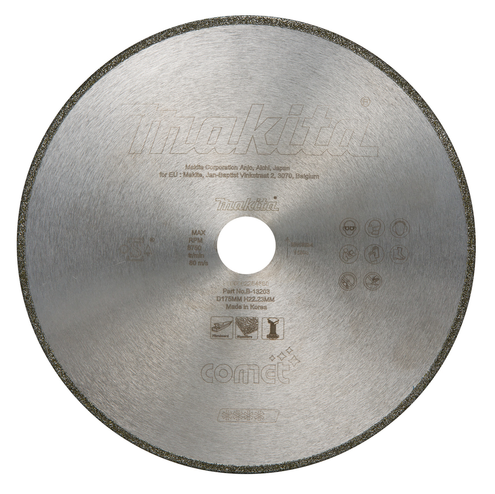 Makita B-13203 Comet 175 22.23 Electroplate