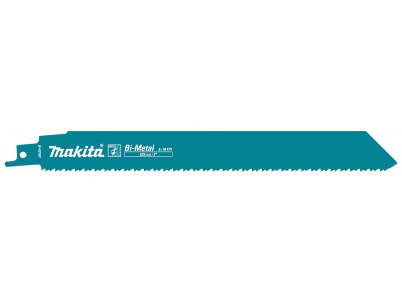 Makita B-43181 Heavy Duty Metal Cutting Reciprocating Saw Blade 225mm (pack of 5)