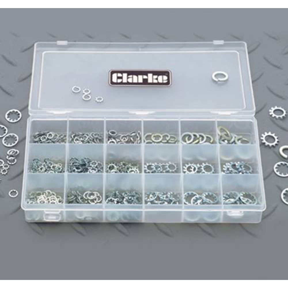 Clarke 1801313 CHT313 720 Washer Assortment