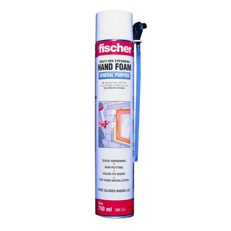 FIS-42748 Fischer B3 Hand Held General Purpose Expanding Foam Buff 750ml Can