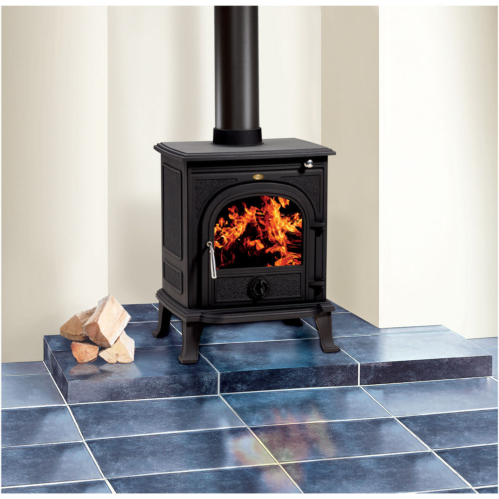 Clarke 6909951 Richmond II 8kW Eco-Design Ready Cast Iron Wood Burning Stove