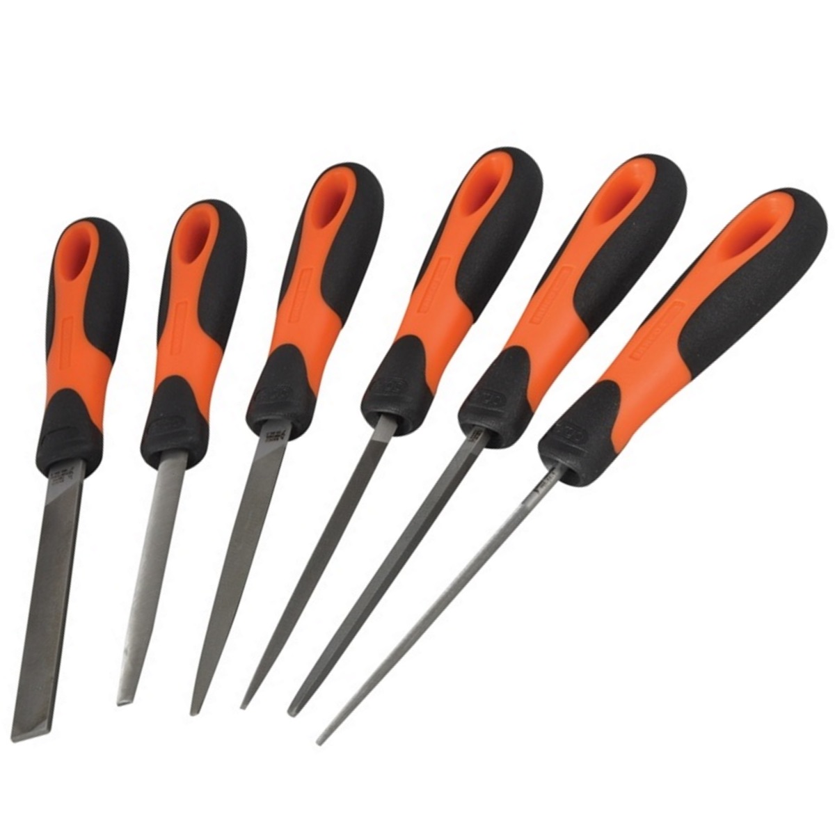 Bahco 1-476-04-3-2 ERGO™ File Set 6 Piece 100mm BAH47604 