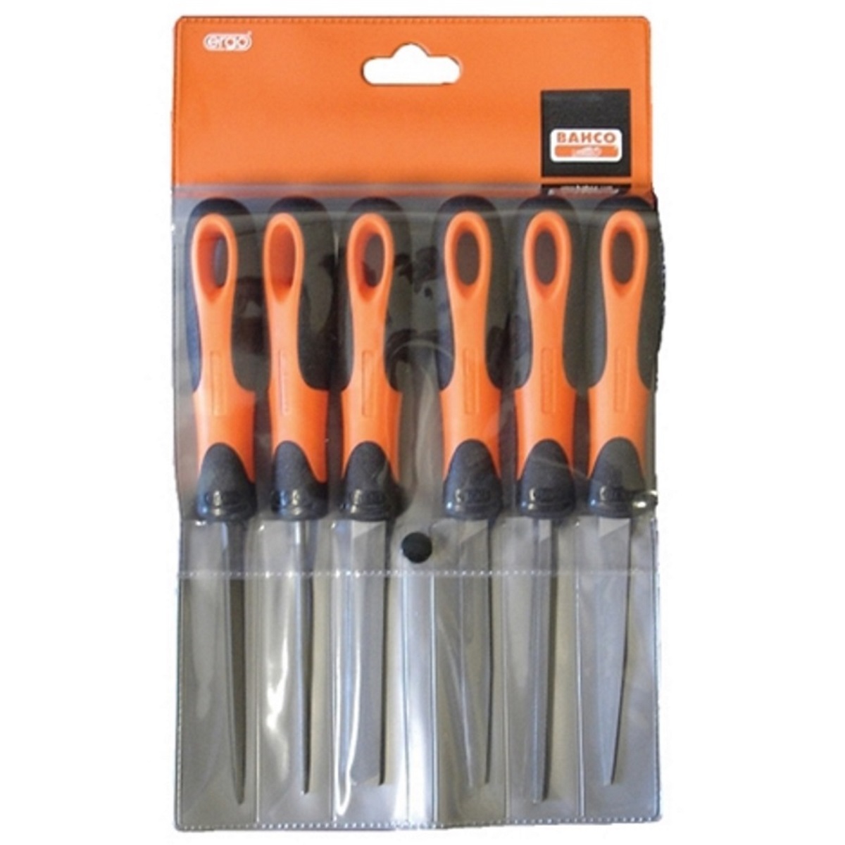 Bahco 1-476-04-3-2 ERGO™ File Set 6 Piece 100mm BAH47604 