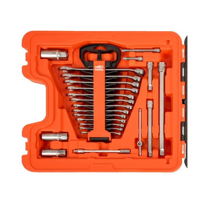 Bahco S138 138 Piece ¼", ⅜" and ½" Square Drive Socket Set