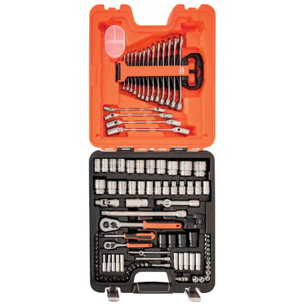 Bahco S106 ¼" & ½" Drive 106 Piece DriveSocket & Spanner Set