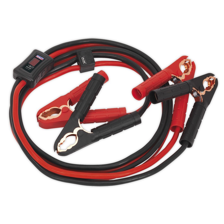 Sealey BC25635SR Booster Cables 25mm x 3.5mtr CCA 600Amp with Electronics Protection