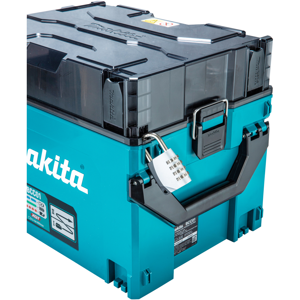 Makita BCC01 Battery Charging Case for XGT 40v and LXT 18v Batteries, 240v