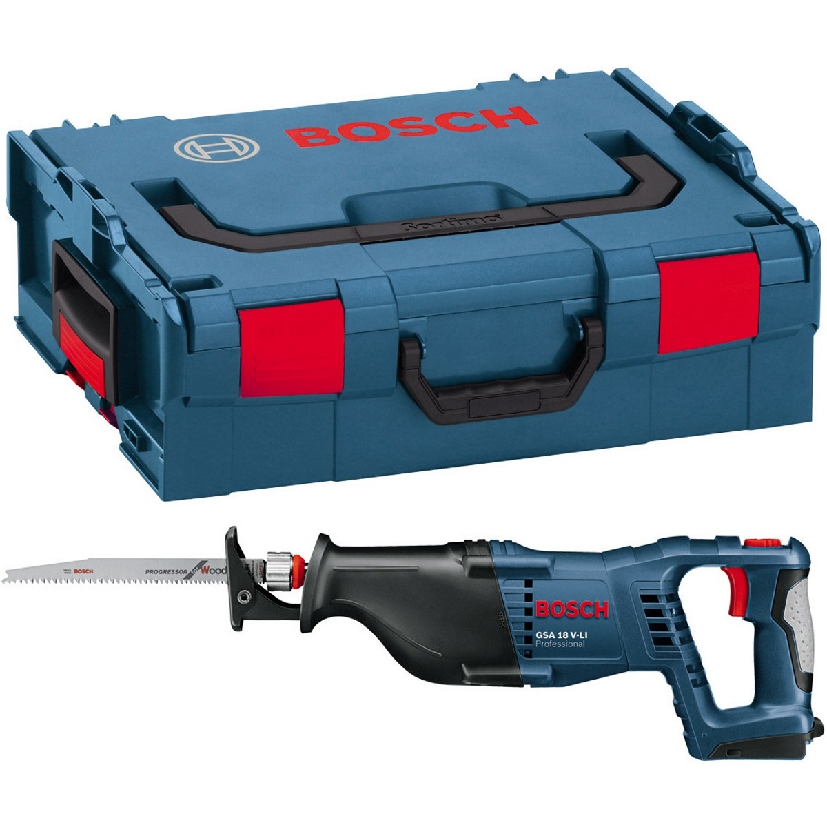 Bosch GSA18V-LI N Body Only 18V Reciprocating Saw in L-BOXX  060164J007