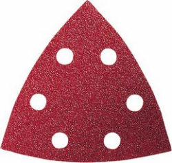 Bosch PRO 2608607540 Sanding Sheet 10pc Set Delta 93 "Red Wood Top" (5 pack os 10)