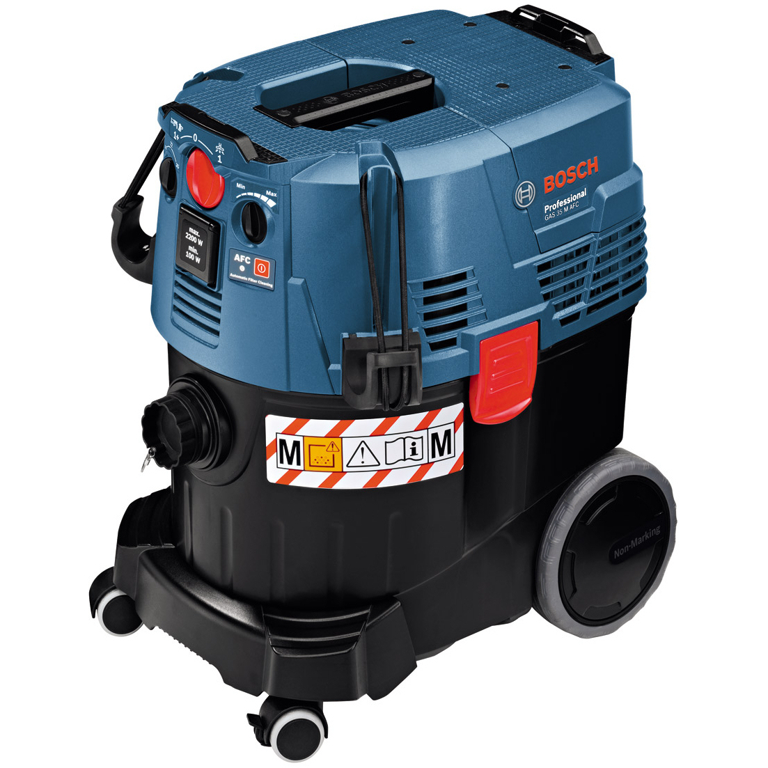 Bosch GAS 35 M AFC 110V 35L M-Class Wet & Dry Vacuum Dust Extractor with Automatic Filter Cleaning