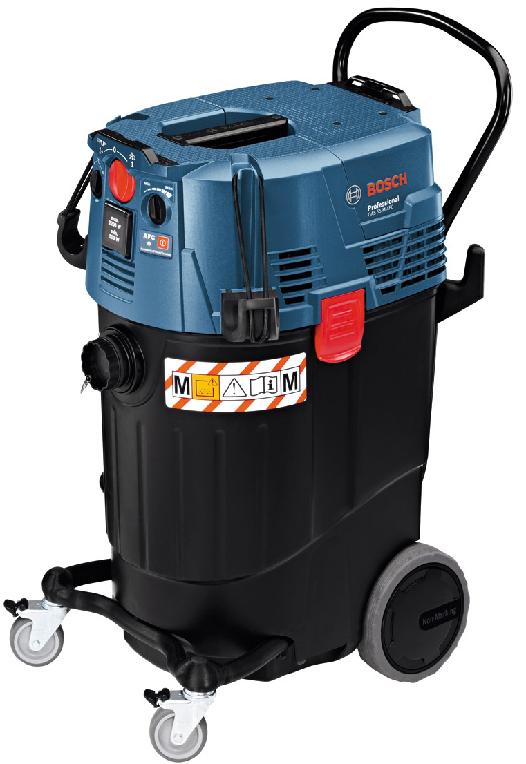 Bosch GAS 55 M AFC 55 ltr M-Class Wet & Dry Vacuum Dust Extractor with Automatic Filter Cleaning
