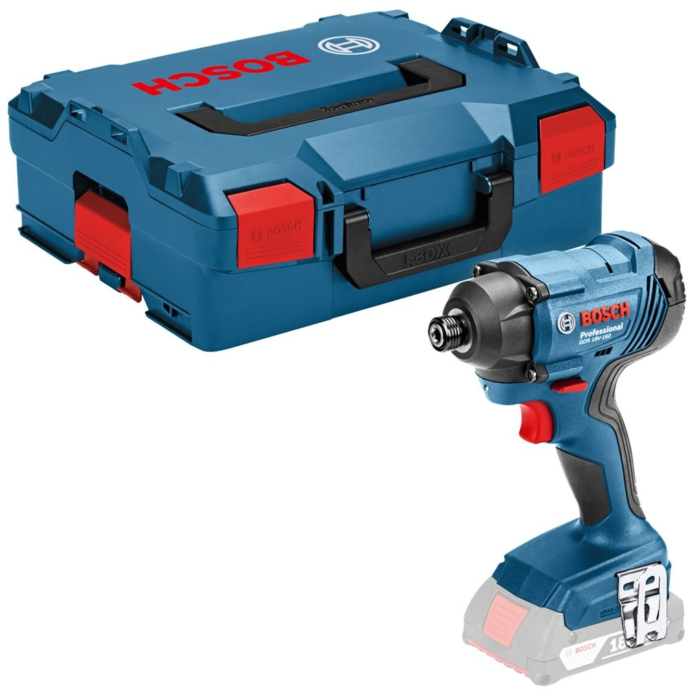 Bosch GDR18V160NCG Body Only 18V Dynamic Series Impact Driver in L-BOXX